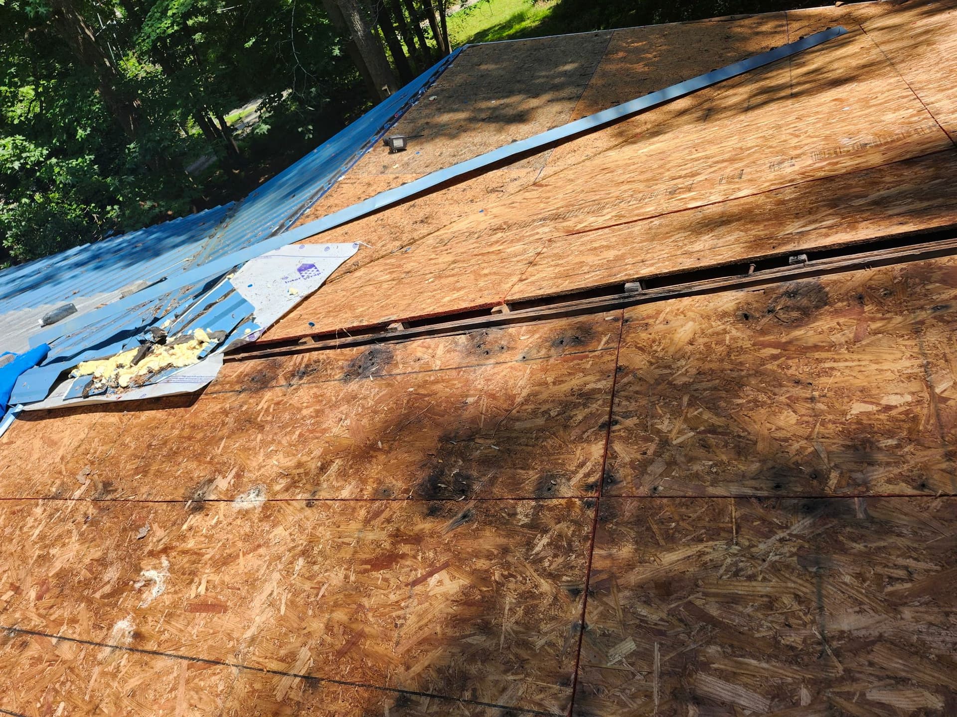 Gallery photos for Durable Blue Metal Roof Installed in Durham: Image #9