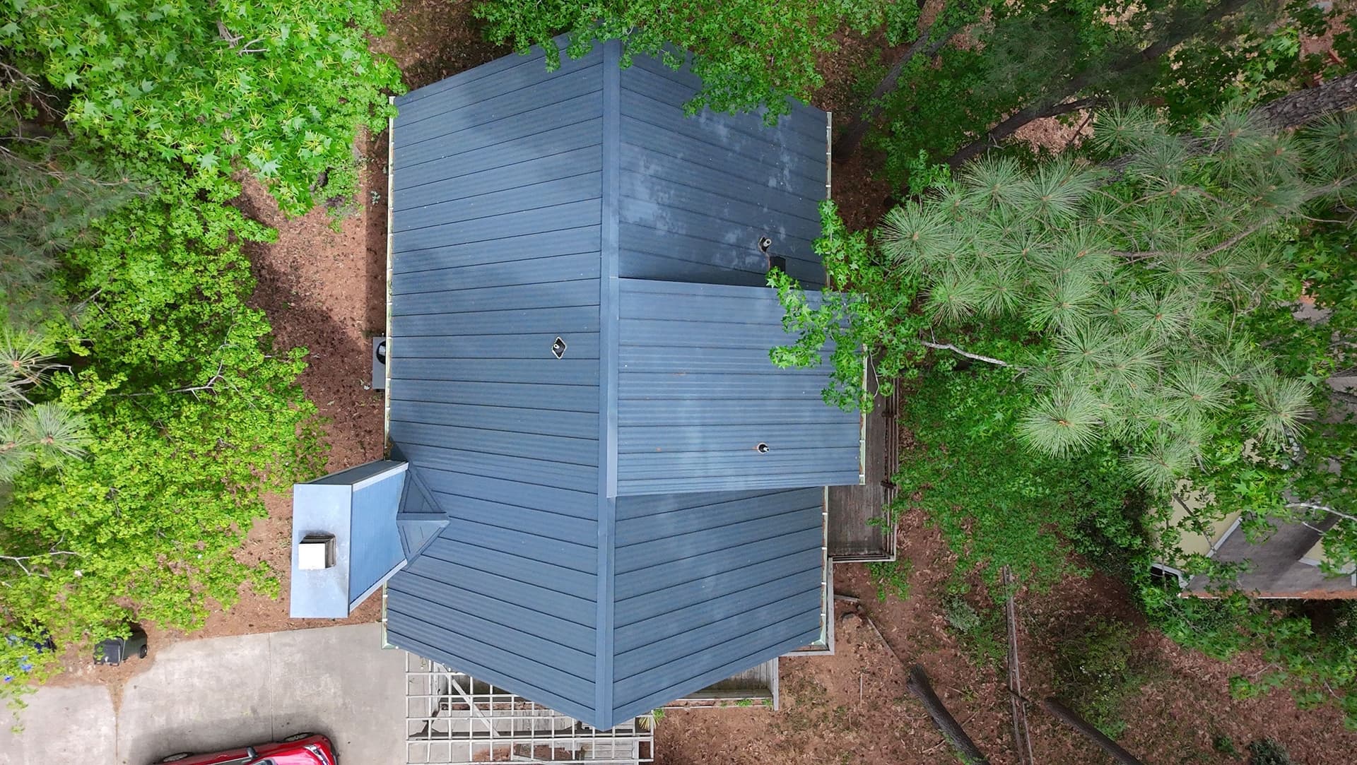 Standing Seam Metal Roof and Gutter Upgrade in Chapel Hill image